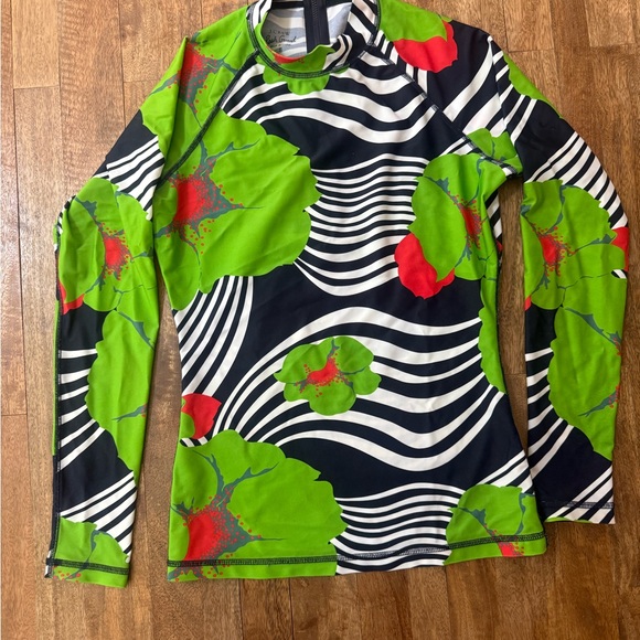 J. Crew Ratti Bikini Rashguard Set Small - Picture 10 of 15